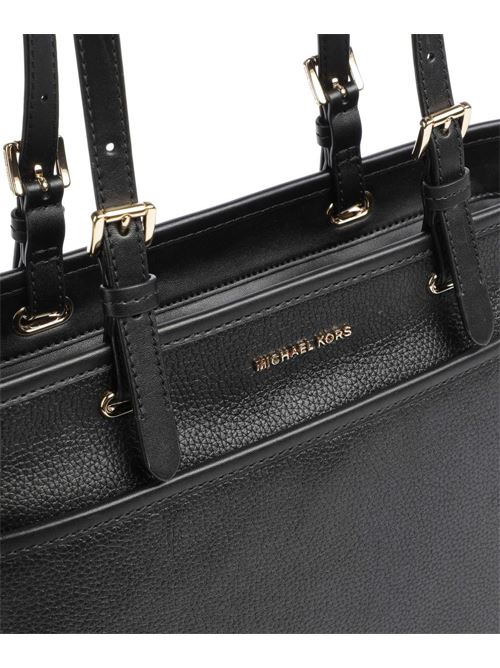MD TZ POCKET TOTE WINSTON LEATHER MICHAEL KORS | 30S3GWNT2L/BLACK